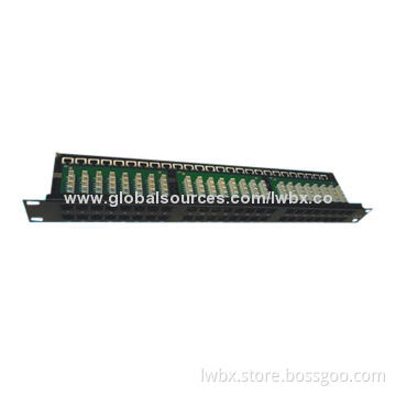 Cat.5e 48 ports patch panel